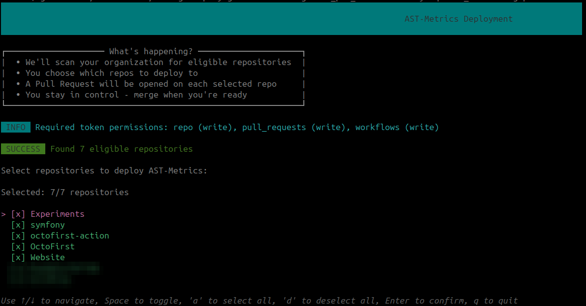 Deploy to GitHub Organization